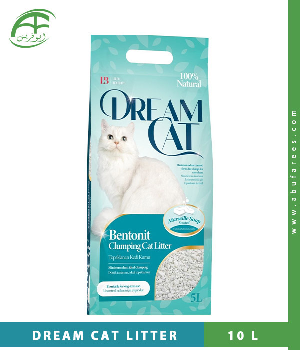 Dream Cat litter 10 litter Marseille Soap Scented Abu Farees