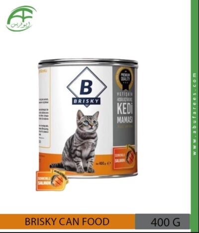 Brisky Adult Cat Can Food Salmon