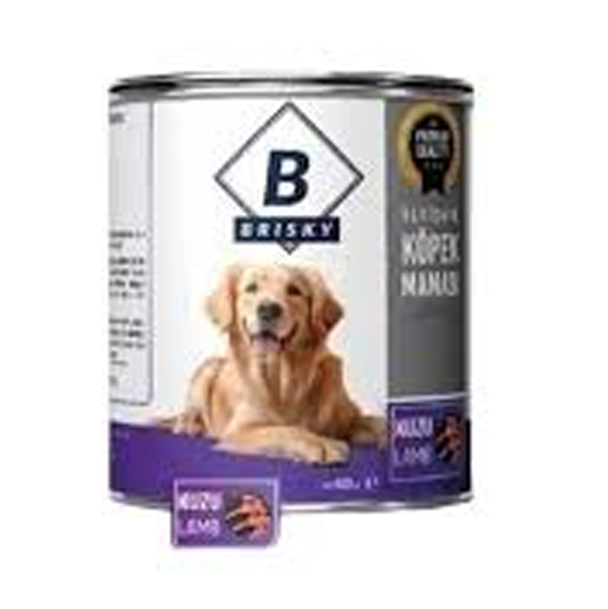 Brisky Adult Dog Can Food Lamb - 400G