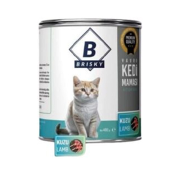 Brisky Adult Dog Can Food – Lamb (400g)