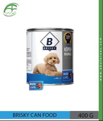 Brisky Puppy Can Food Lamb - 400G