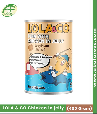 LOLA & CO Canned Cat Food – Chicken in Jelly (400g)