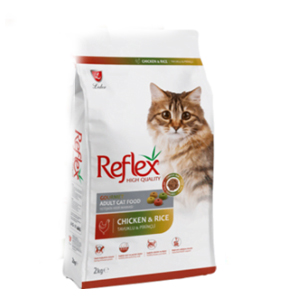 Reflex Adult Cat Food 2kg - Multi Color Chicken
