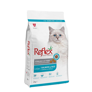 Reflex Sterilized Cat Food 2kg - Salmon And Rice